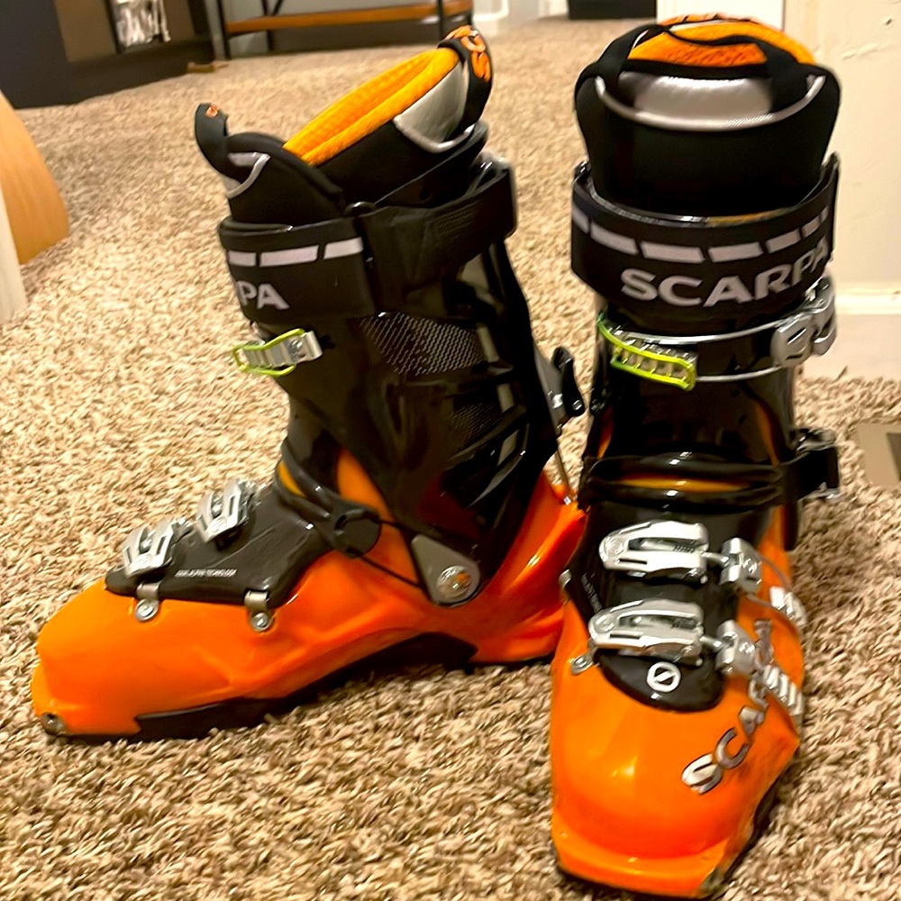 Scarpa Alpine Touring Boots with Vibram Soles, Size 306mm
